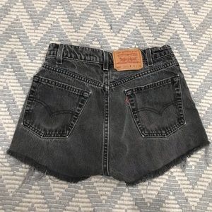 Vintage Levi’s cutoff shorts